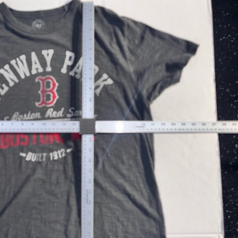 47 Brand Fenway Park Boston Red Sox Graphic Tee Size‎ Large Baseball Gray - Picture 5 of 10